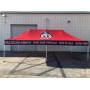 Custom Tent 10' x 20' Pop-Up Canopy + Heavy Duty Frame