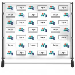 Step and Repeat Backdrop Display