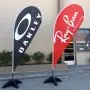 Custom Teardrop Feather Flag 