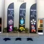 Custom Double Sided Windless Feather Flag 