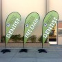 Custom Double Sided Teardrop Flag  Custom Double Sided Teardrop Flag