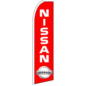Nissan - Advertising Feather Flag Banner Nissan - Advertising Feather Flag Banner