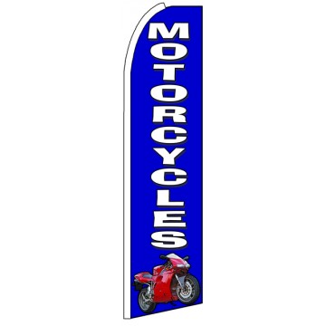 Motorcycles - Advertising Feather Flag Banner Motorcycles - Advertising Feather Flag Banner