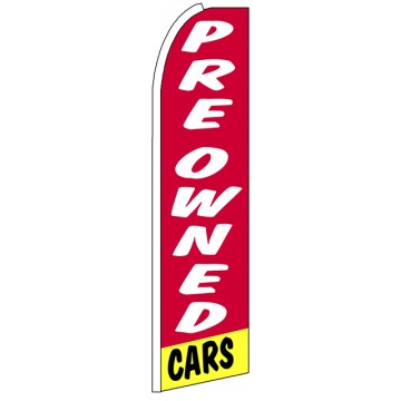 Pre Owned Cars - Red Feather Flag Banner Pre Owned Cars - Red Feather Flag Banner