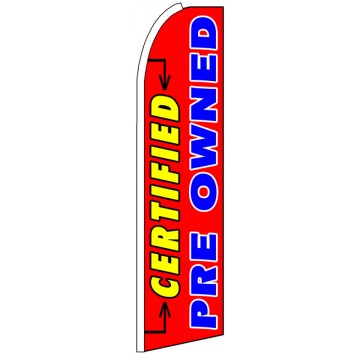 Certified Pre Owned - Feather Flag Banner Certified Pre Owned - Feather Flag Banner