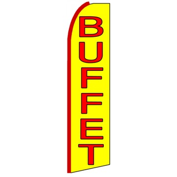 Buffet - Advertising Feather Flag Banner