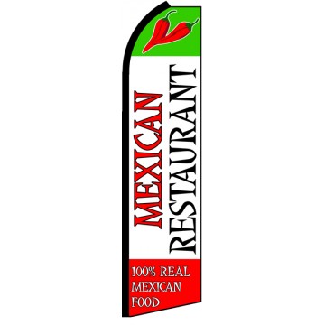 Mexican Restaurant - Feather Flag Banner Mexican Restaurant - Feather Flag Banner
