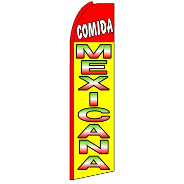 Comida Mexicana - Feather Flag Banner Comida Mexicana - Feather Flag Banner