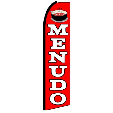 Menudo - Advertising Feather Flag Banner