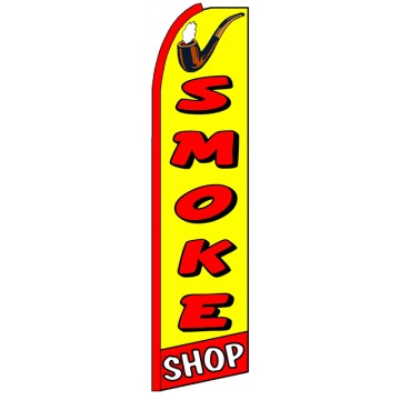 Smoke Shop - Advertising Feather Flag Banner