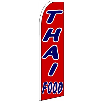 Thai Food - Advertising Feather Flag Banner Thai Food - Advertising Feather Flag Banner