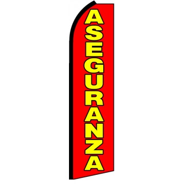Aseguranza - Advertising Feather Flag Banner