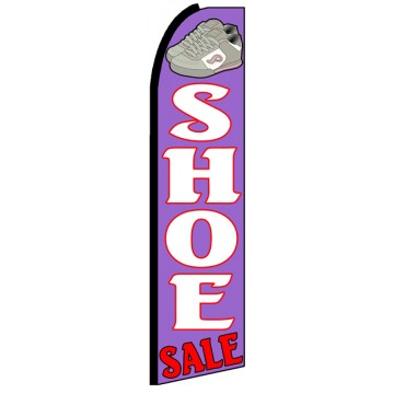 Shoe Sale - Advertising Feather Flag Banner Shoe Sale - Advertising Feather Flag Banner