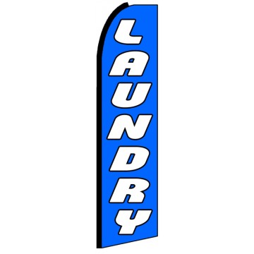 Laundry - Advertising Feather Flag Banner Laundry - Advertising Feather Flag Banner