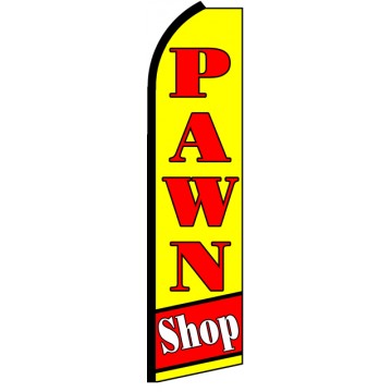 Pawn Shop - Advertising Feather Flag Banner