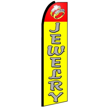 Jewelry - Advertising Feather Flag Banner