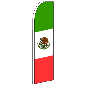 Mexico - Advertising Feather Flag Banner