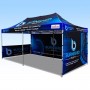 Custom Tent 10' x 20' Pop-Up Canopy + Heavy Duty Frame