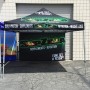 Custom Tent 10'x10' Pop-Up Canopy + Heavy Duty Frame